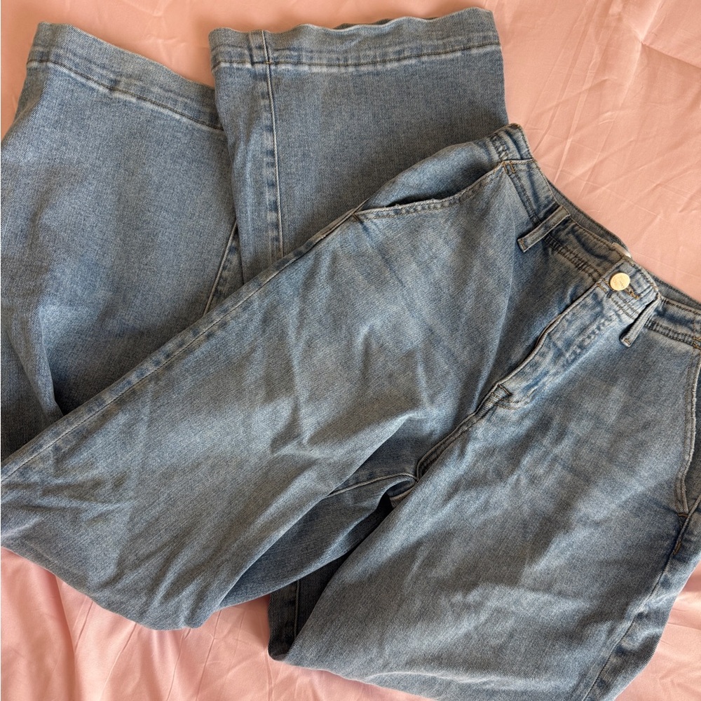 Stylish Blue Flare Women's Jeans
